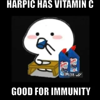 🥤 Drink harpic @StickersofAnime, sticker Telegram 9 sur 13
