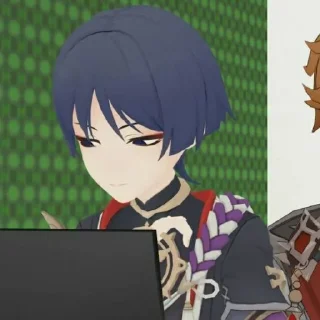 🎐 scaramouche;, sticker Telegram 9 sur 25