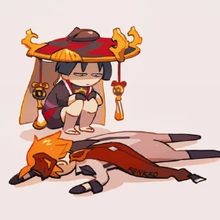 🎐 scaramouche;, sticker Telegram 7 sur 25