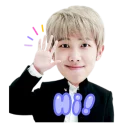 🙋‍♂ BTS "LOVE MYSELF" by @WithBTS, Telegram sticker 17 of 42