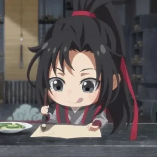 🥢 Wei Wuxian, Telegram sticker 22 of 55