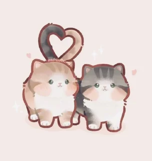 🫶 Cat=Cute✨, Telegram sticker 9 of 21