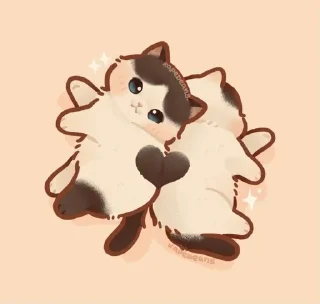 😚 Cat=Cute✨, Telegram sticker 13 of 21