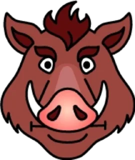 😐 Кабан @modnyashki_vip, Telegram sticker 18 of 25
