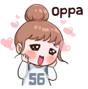 😱 I ❤️ KPOP (Parnia), sticker Telegram 7 sur 42