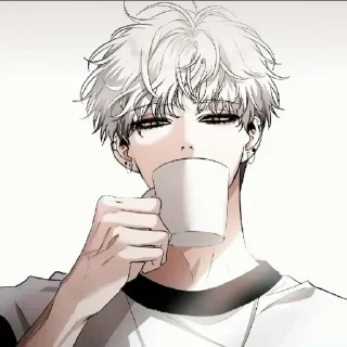 ⏱ ☕️ @lrmdecs 𔗫 ˓˓ 𝖲𝗂𝗒𝗎𝗇 ˒˒, Telegram sticker 9 of 55