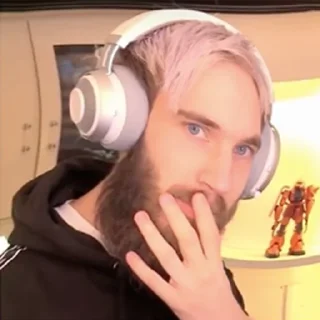 🤔 PewDiePie, Telegram sticker 13 of 33