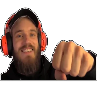 👊 PewDiePie, Telegram sticker 6 of 33