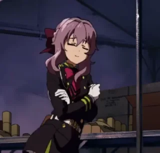 🌟 ✠ Shinoa || Animado ※ @KesitoMania, Telegram sticker 14 of 40