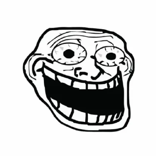 😢 Trollface, стікер Telegram 14 з 62
