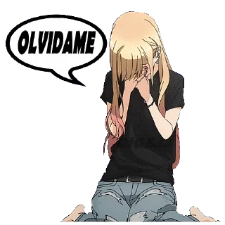 😢 @STIKERFORALL 🇪🇸MY DRESS UP DARLING, sticker Telegram 24 sur 50