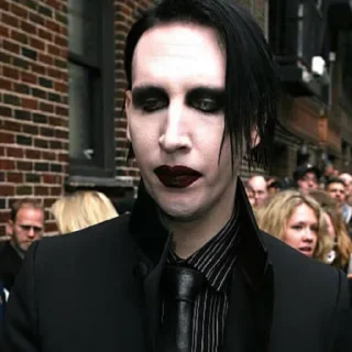 🍷 Marilyn Manson @BarbieBoySwag, Telegram sticker 11 of 120