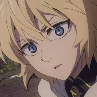 😰 ♡owari no seraph @stickerspackanime, стікер Telegram 20 з 120