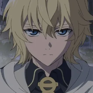 😐 ♡owari no seraph @stickerspackanime, стікер Telegram 18 з 120