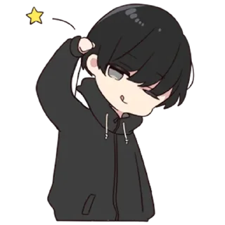 😋 Yurudara-kun, sticker Telegram 22 sur 40