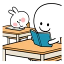 😐 Spoiled rabbit, sticker Telegram 22 sur 77