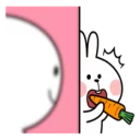 😶 Spoiled rabbit, sticker Telegram 23 sur 77