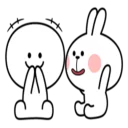 🎉 Spoiled rabbit, sticker Telegram 5 sur 77