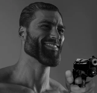 🦾 GIGA CHAD, стикер Telegram 23 из 31