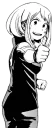 👍 Uraraka by Rahman Yato, Telegram sticker 20 of 120