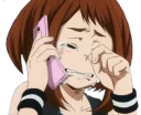 😭 Uraraka by Rahman Yato, Telegram sticker 15 of 120