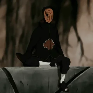 🖤 OBITO ( @TwReN ), Telegram sticker 23 of 25