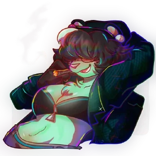 Minty by @vird_the_bird