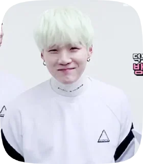 🤭 SUGA @aboutsk, стікер Telegram 12 з 50