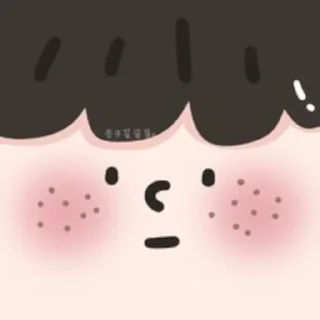 😐 顔 @MyselfMeandIo, Telegram sticker 6 of 50
