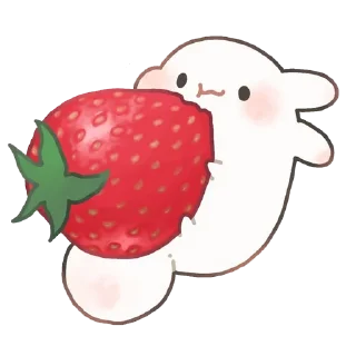 🍓 🐾Kawaii @Lindadotwav, стикер Telegram 6 из 37