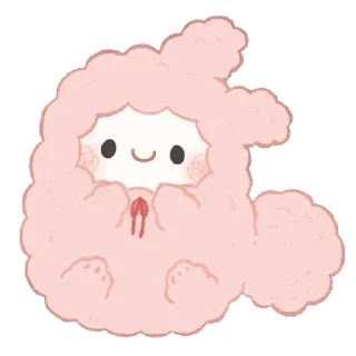 🐰 🐾Kawaii @Lindadotwav, стикер Telegram 1 из 37