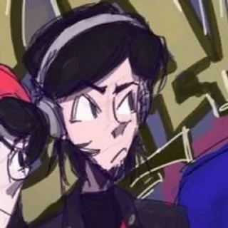🤨 стикеры тнб с артами Черта, Telegram sticker 3 of 120