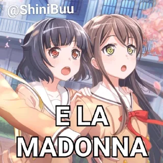 😲 BanG Dream! @ShiniBuu's Pack, стикер Telegram 18 из 116