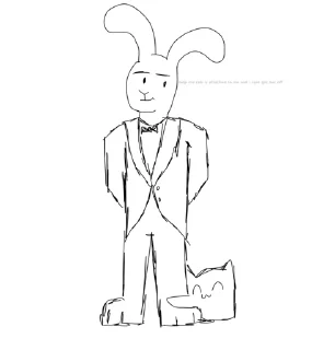 🐱 The Rabbit Disabler | @blade04208, стікер Telegram 5 з 28