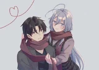 ❤️ Shin & Lena By @Headless_Reap3r, Telegram sticker 14 of 79