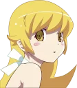 😯 Shinobu Oshino, Telegram sticker 10 of 15