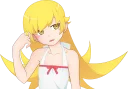 🙄 Shinobu Oshino, Telegram sticker 9 of 15