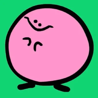 ☺️ Kirbo, Telegram sticker 5 of 19