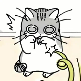 🐾 ─𖧵ֹֺֽ໋໋݊C𝖺𝗍 : 〨㒴 @AoiSekai, sticker Telegram 13 sur 70