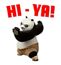 👊 Kung Fu Panda, стікер Telegram 7 з 44