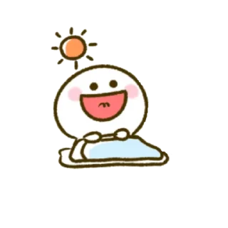 🌞 Smile person:@spoiledRabbits, sticker Telegram 14 sur 40
