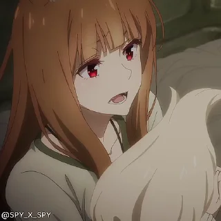 😕 @spy_x_spy Spice & Wolf, Telegram sticker 6 of 15