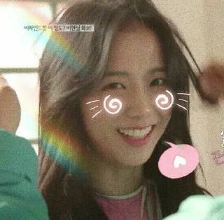 😅 ;^JISOO^; * ^; @blackpink_stickerr4 ^;, sticker Telegram 21 sur 30