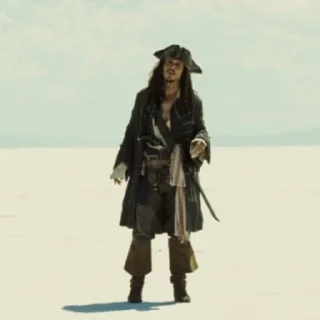 ⚓ Jack Sparrow , @Fatimaylin, Telegram sticker 10 of 67