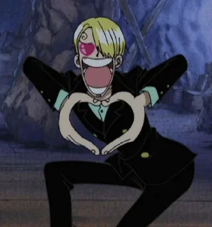 ❤️ Onepiece, sticker Telegram 19 sur 22