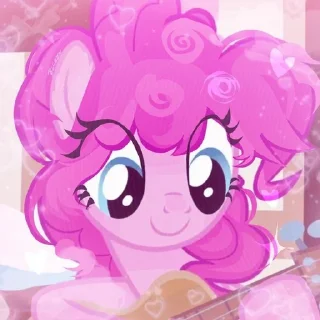 🌟 🍰 ⃞▒ Pinkie Pie ⊹ @KesitoMania, Telegram sticker 9 of 120