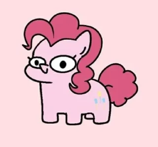 🌟 🍰 ⃞▒ Pinkie Pie ⊹ @KesitoMania, Telegram sticker 4 of 120