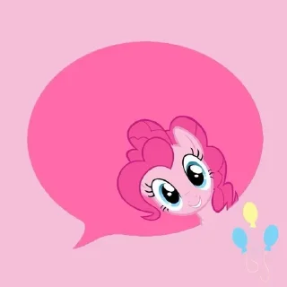 🌟 🍰 ⃞▒ Pinkie Pie ⊹ @KesitoMania, Telegram sticker 8 of 120