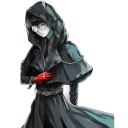 😕 tokyo ghoul, Telegram sticker 15 of 100