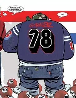 🌟 Рассел 5 @GorillazSticker, стикер Telegram 24 из 120
